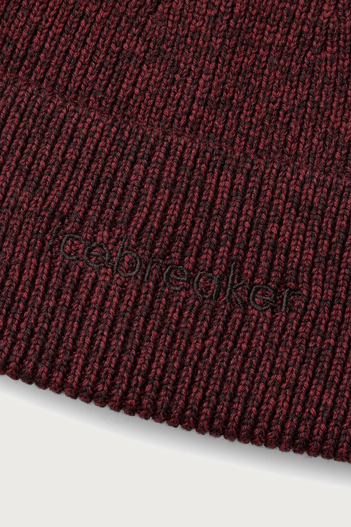 Icebreaker Czapka beanie z wełny merino Merino All Day IB0A573J0O81 bordowy AW26