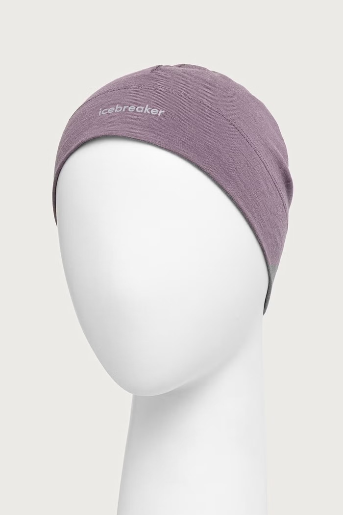 Akcesoria Icebreaker Czapka z wełny merino Merino 200 Oasis IB0A56SH0N11 fioletowy