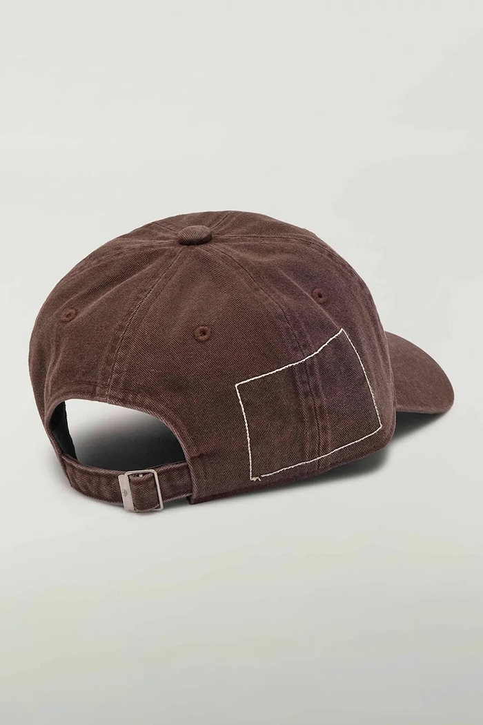 adidas Originals ADI008 Cap x SFTM baseball cap cotton LE9467 brown AW26