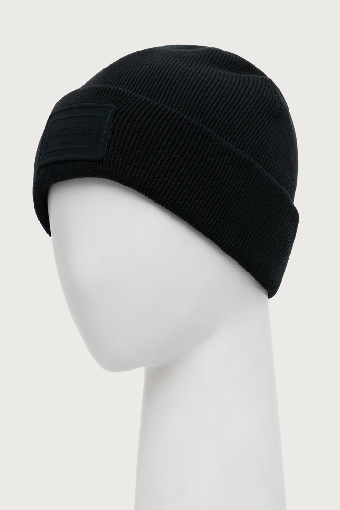 Lacoste czapka z bawełną RB9885 zielony AW26