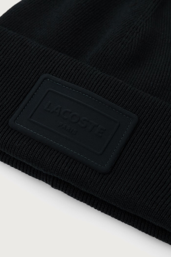 Akcesoria Lacoste czapka z bawełną RB9885 zielony