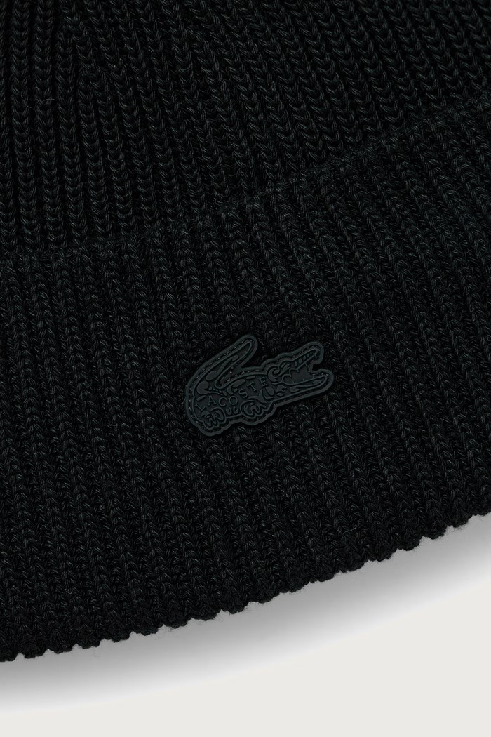 Lacoste Czapka z pomponem z wełną RB7028 zielony AW26