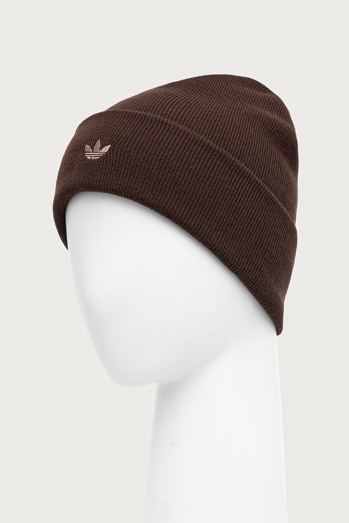Akcesoria adidas Originals Czapka Adicolor Classic KR1587 brązowy