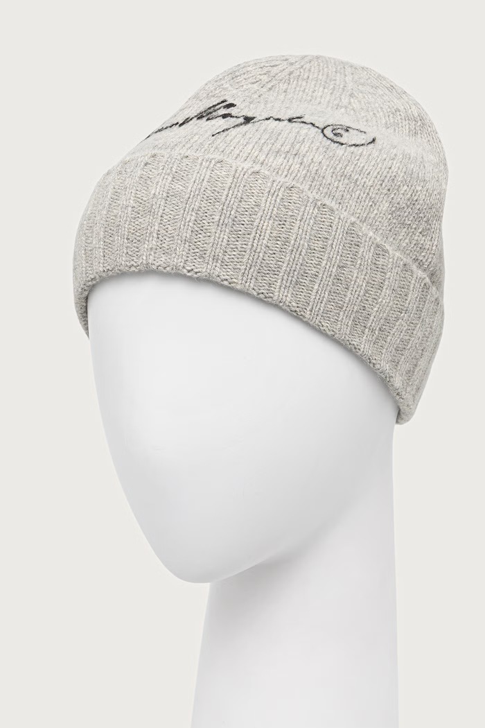 MM6 Maison Margiela czapka z wełną S52TB0025.M13288 szary AW26