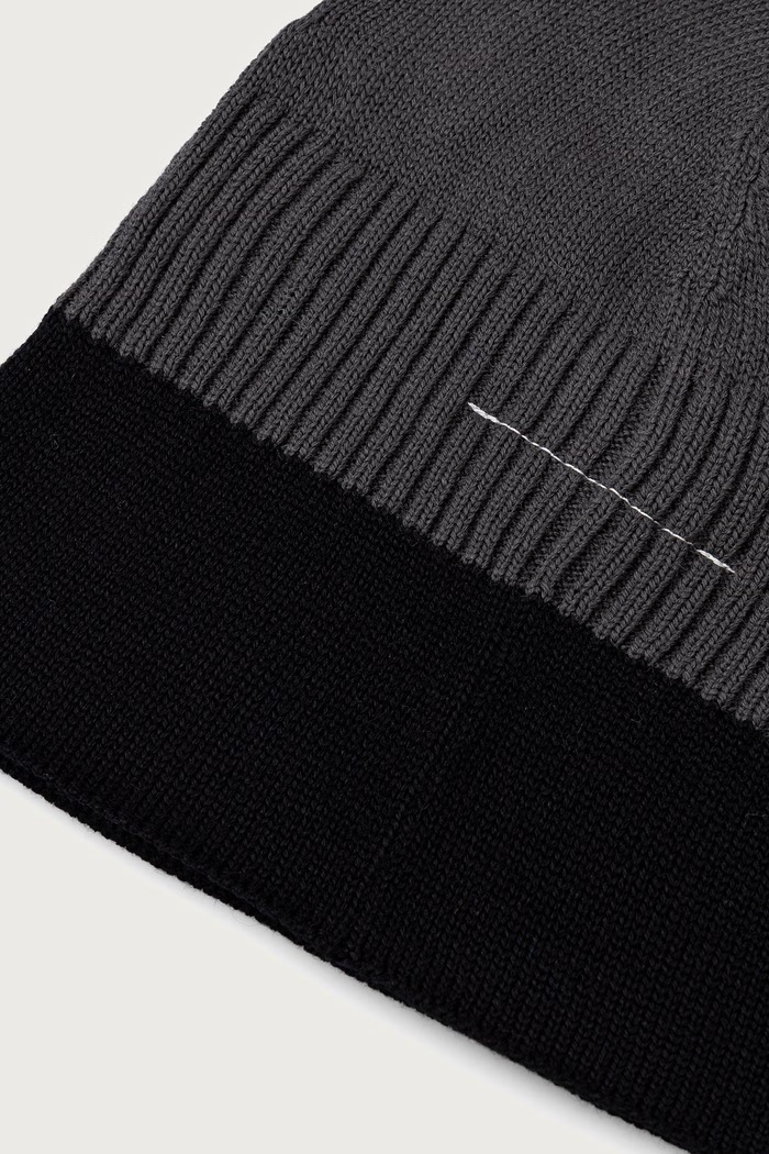 Akcesoria MM6 Maison Margiela czapka beanie z wełną S52TB0023.M13282 szary