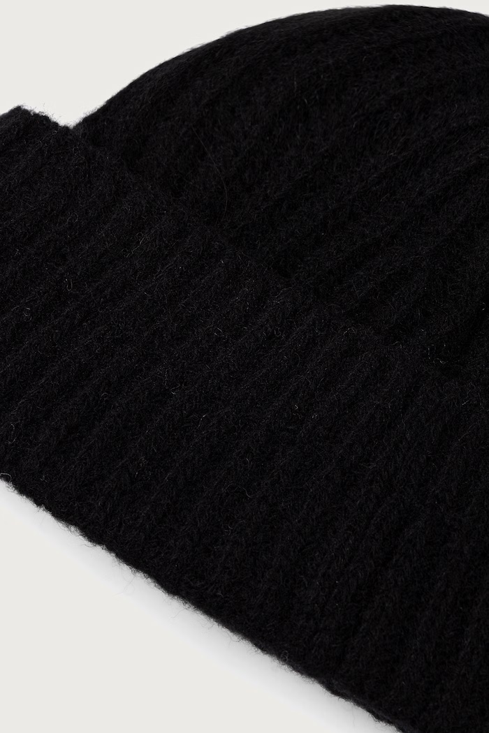 Doplňky MM6 Maison Margiela pletená čepice s vlnou S52TB0016.M13285 černá