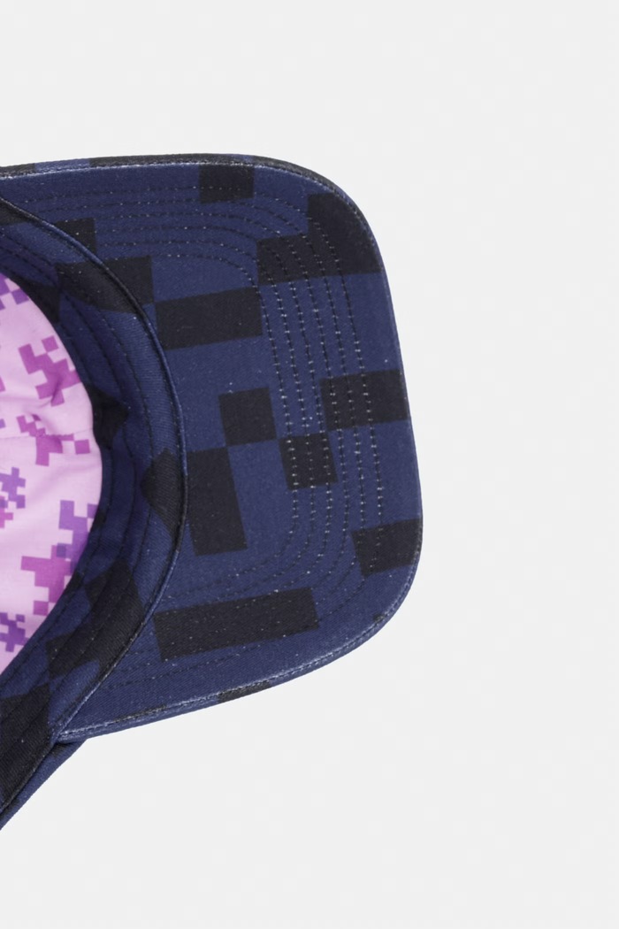 Herschel czapka bejsbolówka bawełniana Minecraft Sylas granatowy 50770.07615