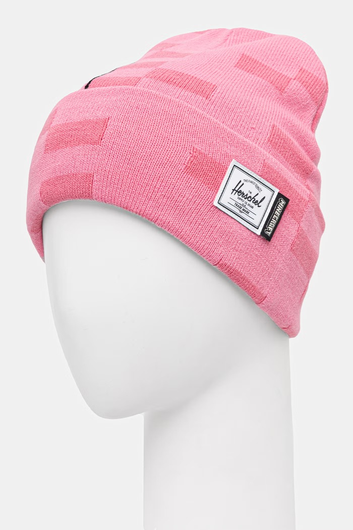 Akcesoria Herschel czapka beanie Minecraft Elmer 50769.07616 różowy