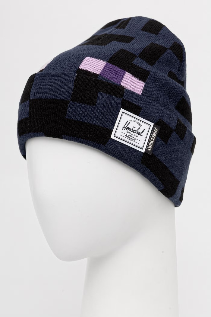 Akcesoria Herschel czapka Minecraft Elmer 50769.07615 granatowy