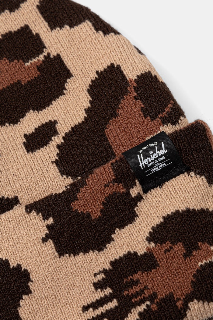 Akcesoria Herschel czapka beanie Elmer Graphic 50755.07769 beżowy