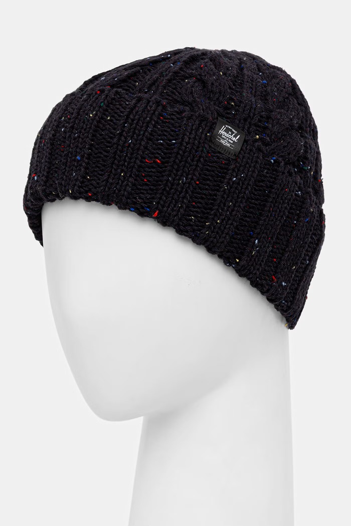 Herschel czapka Ellis Cable 50751.07525 czarny AW26