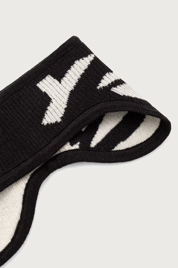 Akcesoria Y-3 HEADBAND opaska na głowę z dodatkiem wełny KV2910 czarny