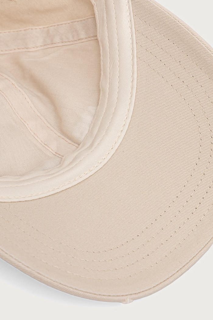 AA Logo czapka z daszkiem bawełniana Axel Arigato X3959008 beżowy