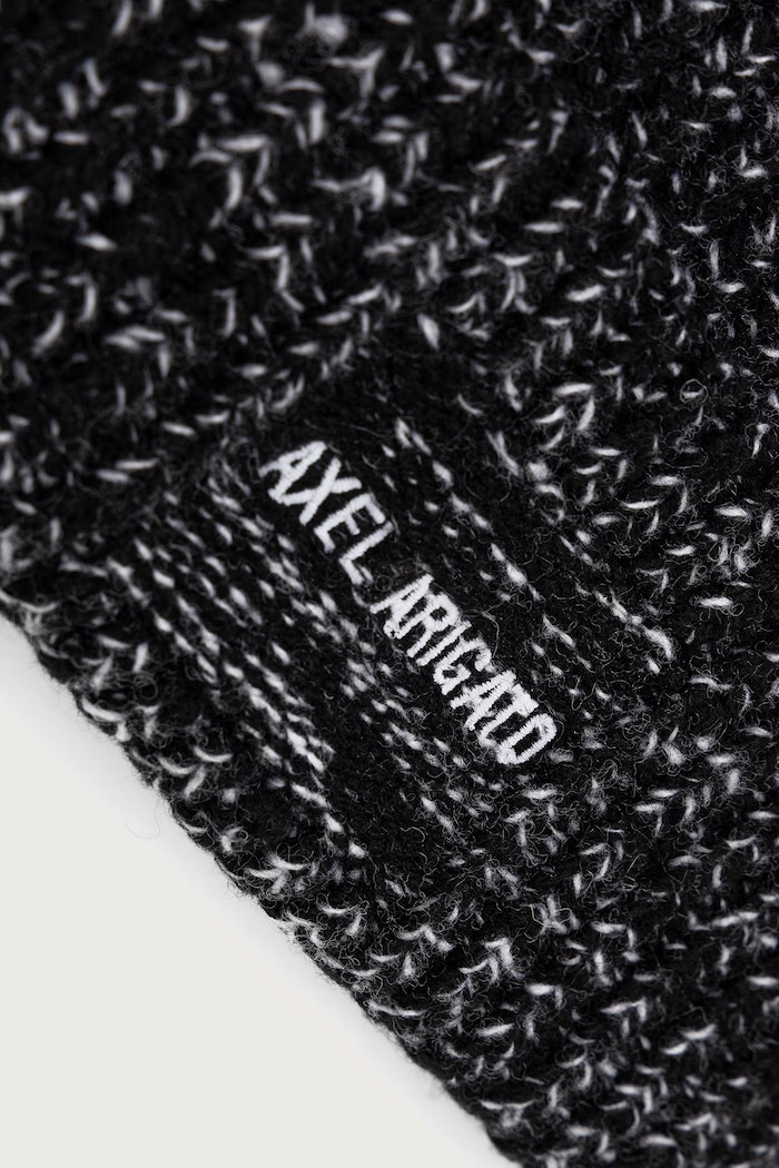 Akcesoria Axel Arigato Flock czapka beanie z wełną X4245002 czarny