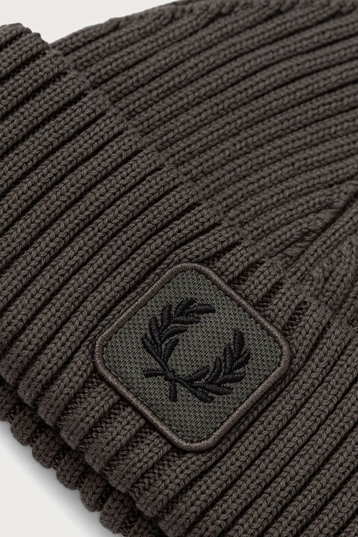 Akcesoria Fred Perry Czapka bawełniana C1138.638 zielony