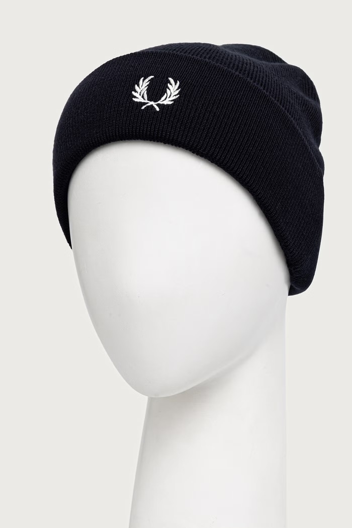 Fred Perry czapka z wełną C3316.T05 granatowy AW26