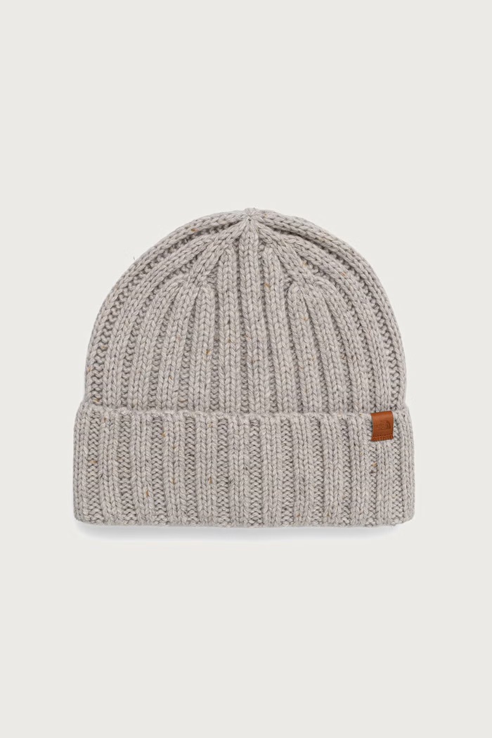 The North Face Beanie kapa iz merino volne siva NF0A8HMSWD51