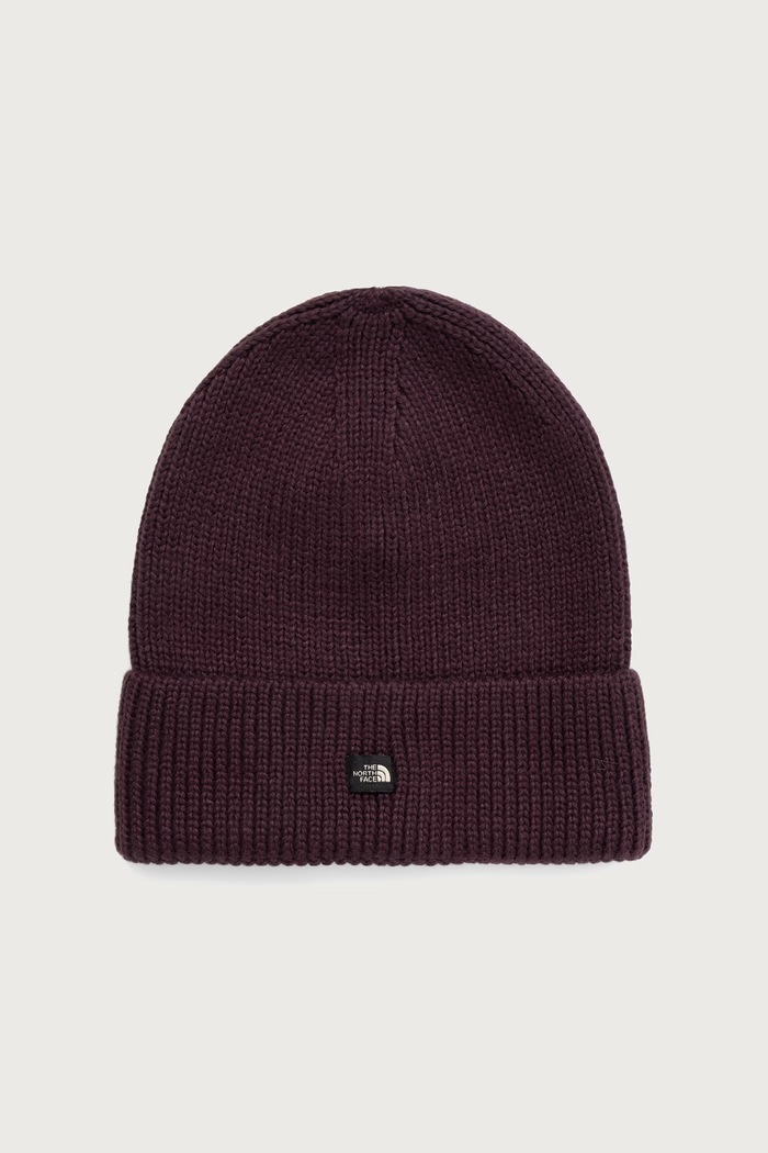The North Face Czapka beanie MINI LOGO fioletowy NF0A8HMFNO41