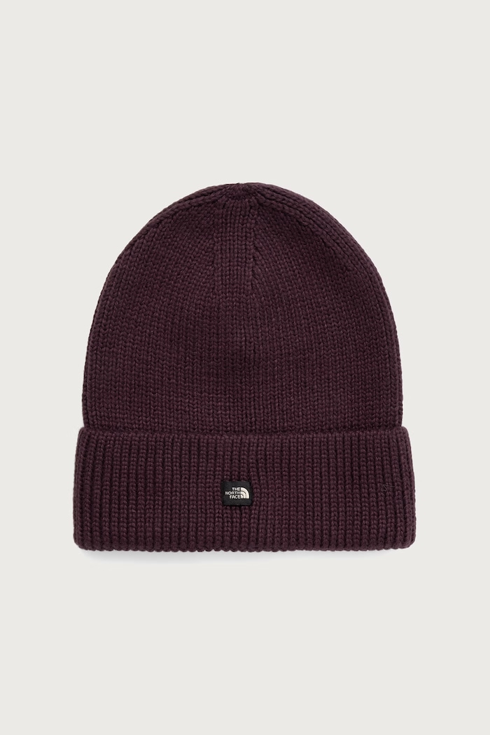 The North Face Czapka beanie MINI LOGO fioletowy NF0A8HMFNO41
