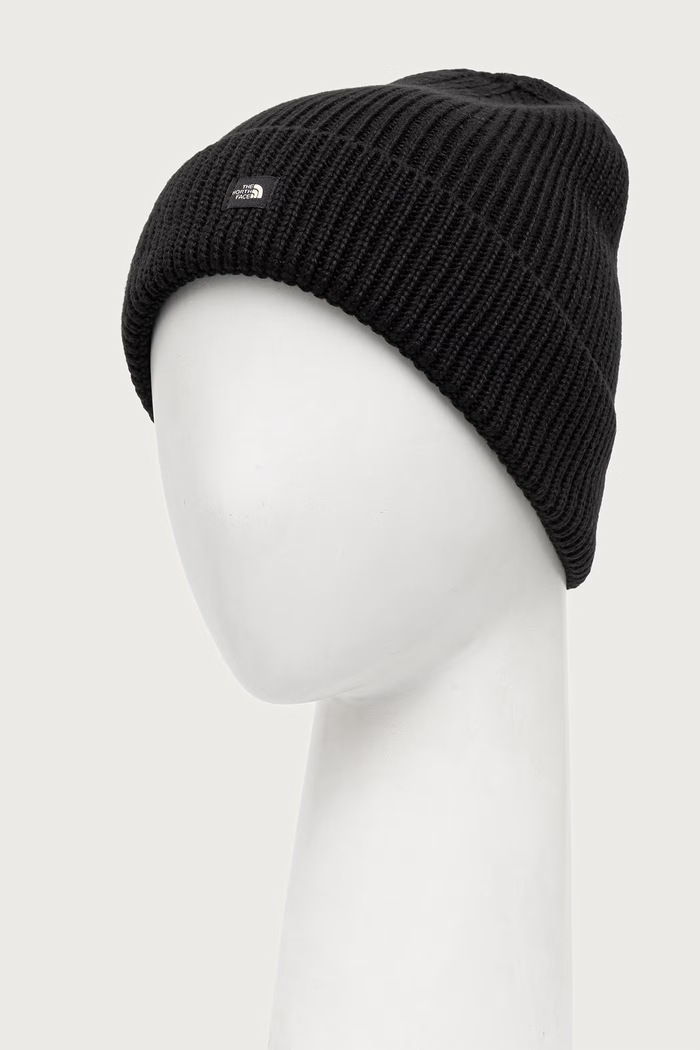 The North Face Beanie kapa MINI LOGO NF0A8HMFJK31 črna AW26