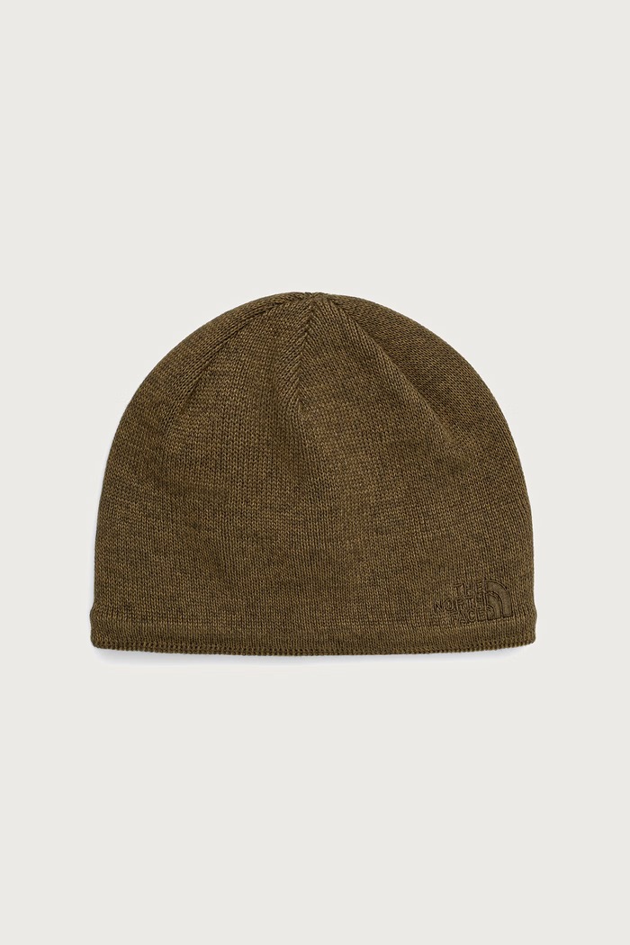 The North Face Σκούφος beanie από πρόσμιξη μαλλιού Jim πράσινο NF0A8CQ2UE91