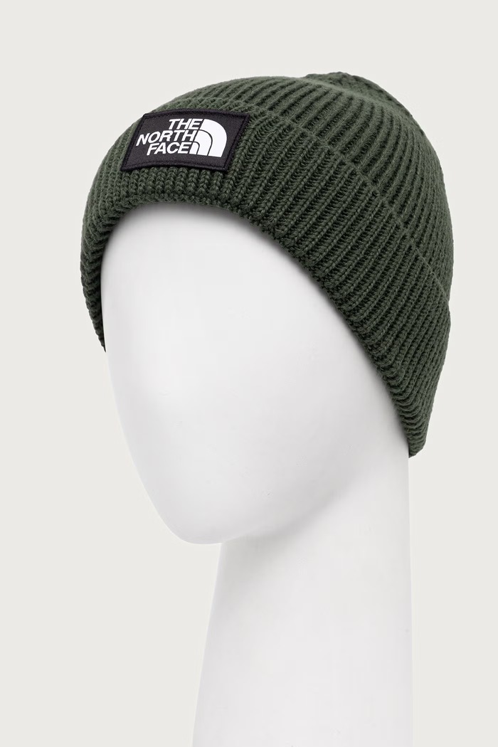 The North Face Czapka TNF Logo Box NF0A8CHENLW1 zielony AW26
