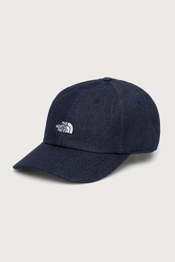 The North Face Czapka z daszkiem bawełniana Norm granatowy NF0A8CGKAL71
