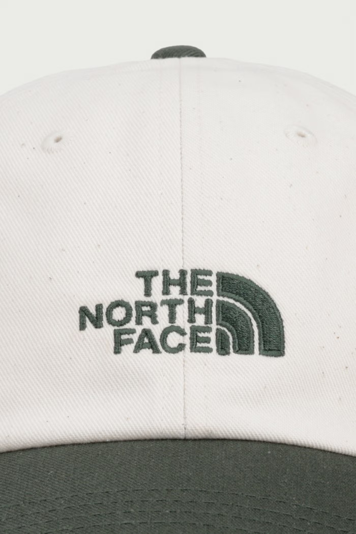 The North Face czapka bejsbolówka z bawełną Norm NF0A7WHOW951 beżowy AW26