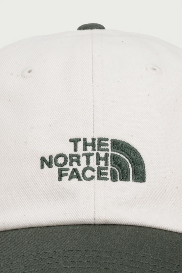 The North Face czapka bejsbolówka z bawełną Norm NF0A7WHOW951 beżowy AW26