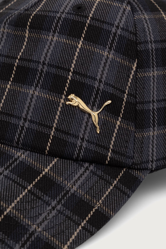 Puma Czapka z daszkiem bawełniana 027358 czarny AW26