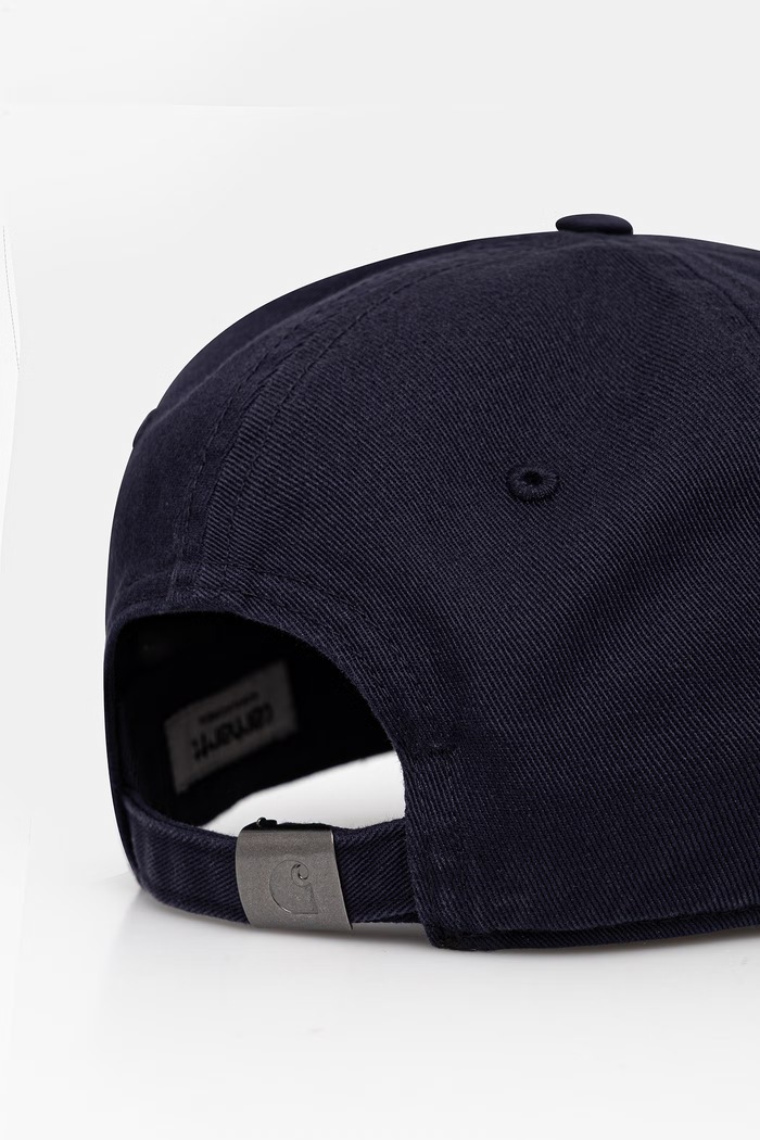 Akcesoria Carhartt WIP Madison Logo Cap czapka bejsbolówka bawełniana I036730 granatowy
