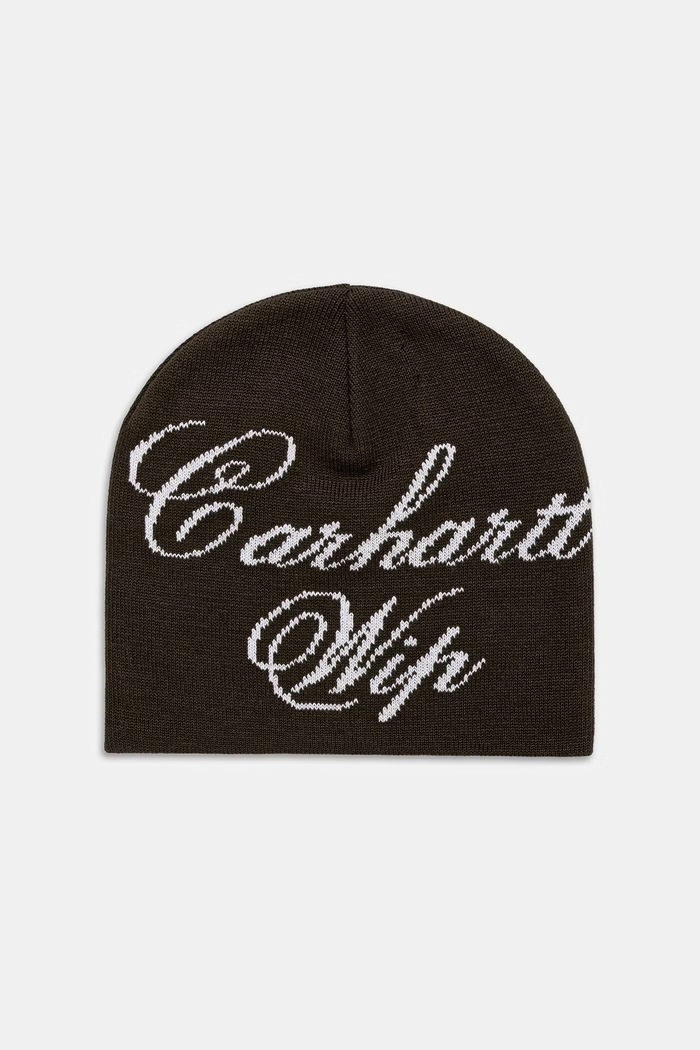 Carhartt WIP Travon Beanie czapka beanie z bawełną zielony I036811