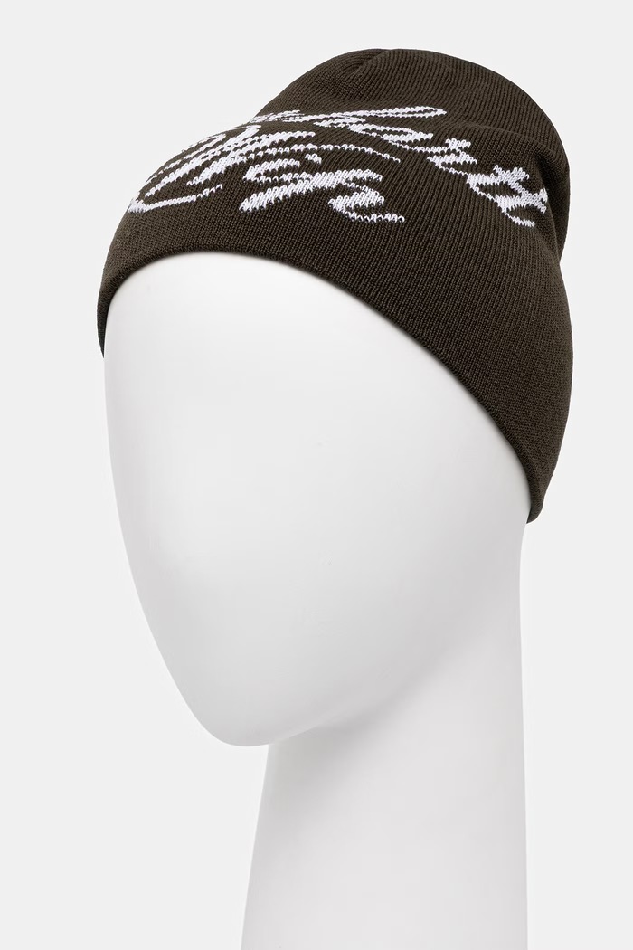 Carhartt WIP Travon Beanie czapka beanie z bawełną I036811 zielony AW26