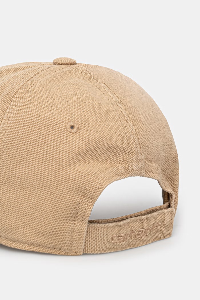 Akcesoria Carhartt WIP Canvas Cap czapka z daszkiem bawełniana I037182 brązowy