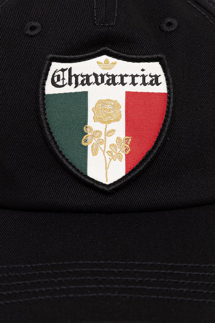 adidas Originals x Willy Chavarria czapka z daszkiem bawełniana KW7334 czarny AW26
