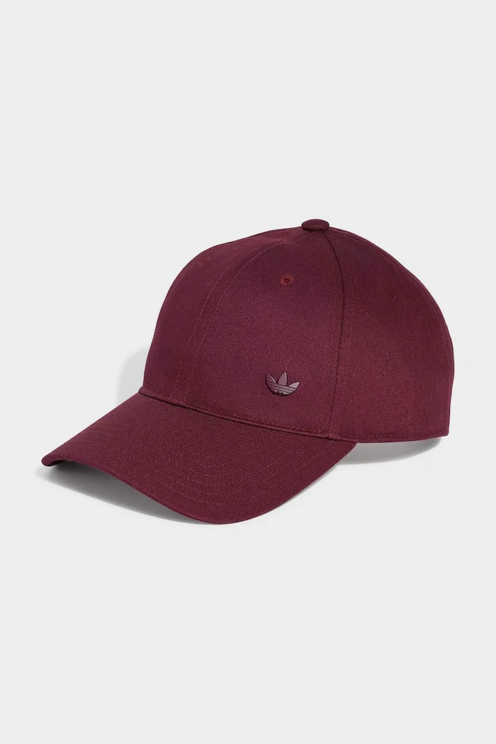 adidas Performance čiapka so šiltom bavlnená Originals Sport burgundské KS4089