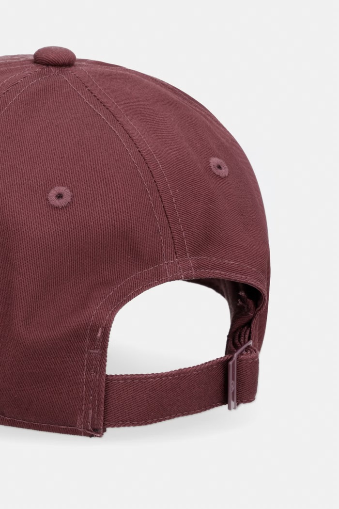 Akcesoria adidas Originals czapka bejsbolówka bawełniana Adicolor KR1658 bordowy