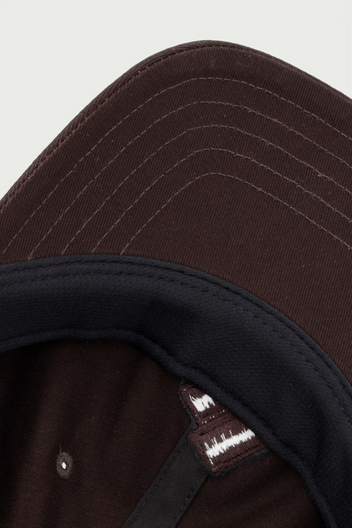 adidas czapka bejsbolówka bawełniana brązowy KQ6694