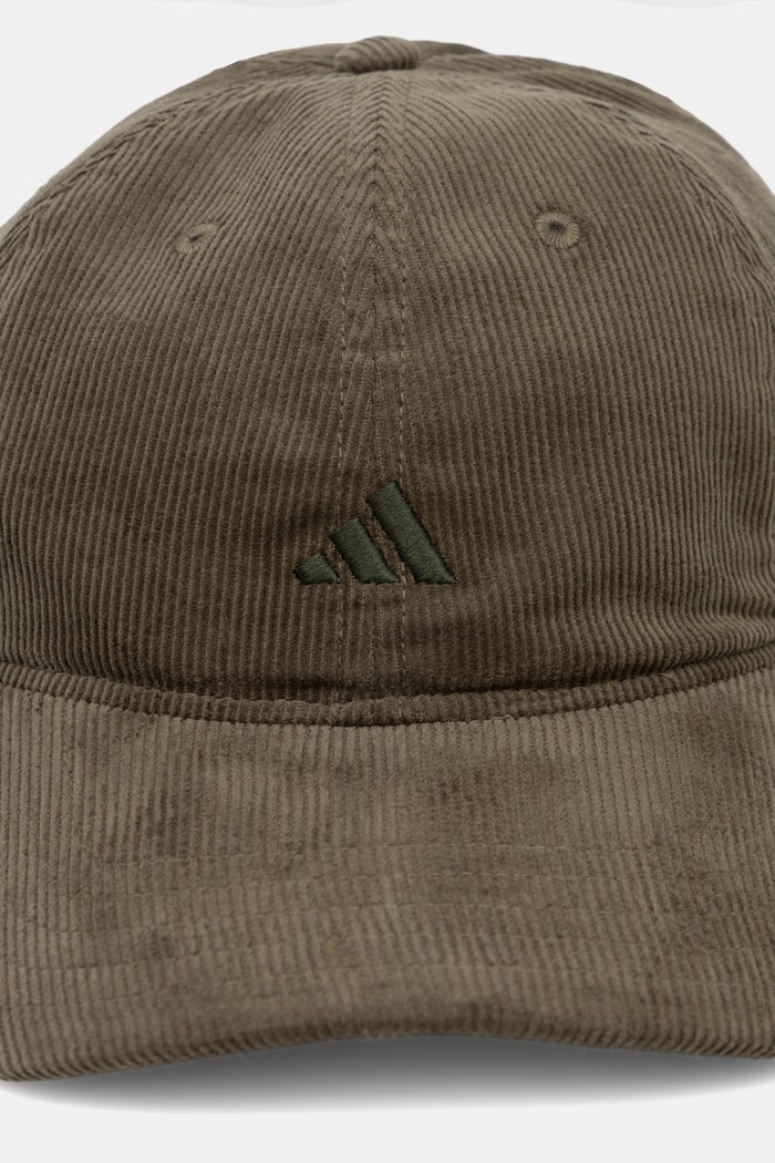 adidas czapka z daszkiem bawełniana KH2018 zielony AW26