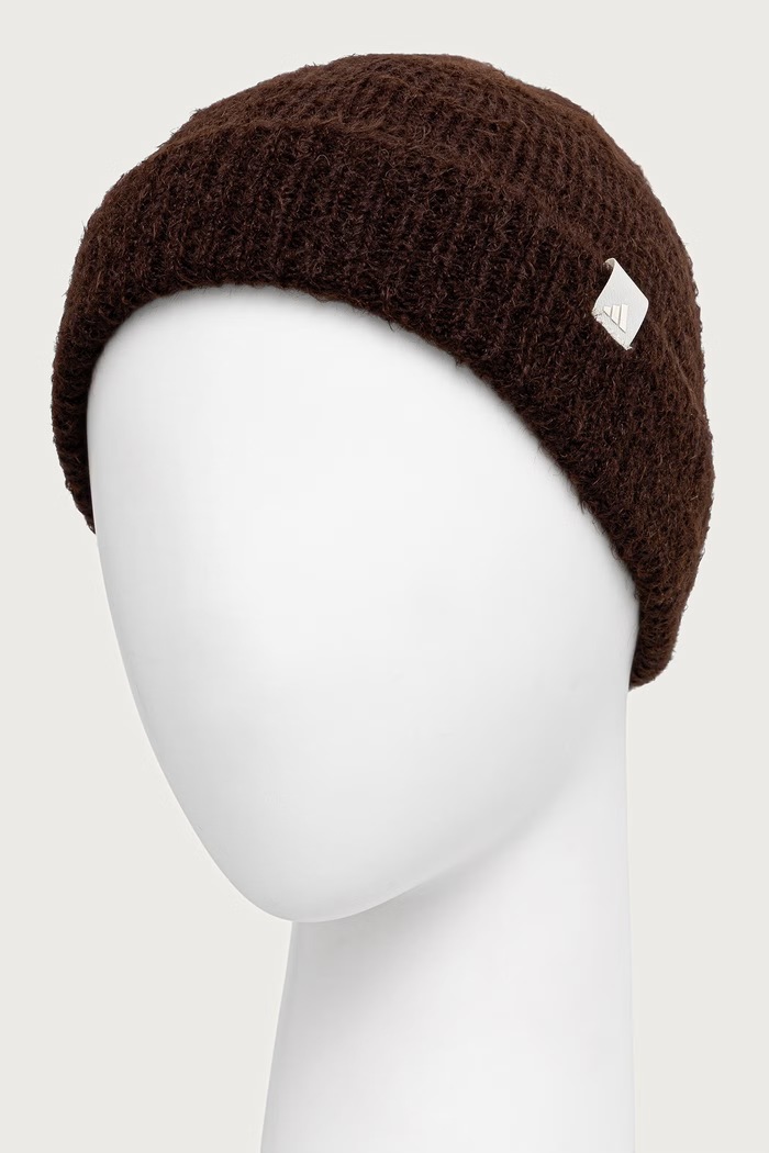 Dodaci adidas Beanie kapa s vunom Soft Lux KT4421 smeđa