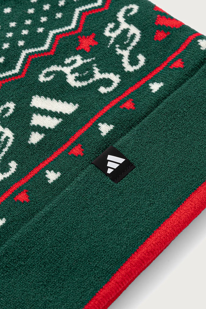 adidas Čiapka s brmbolcom XMAS KG7765 zelená AW26