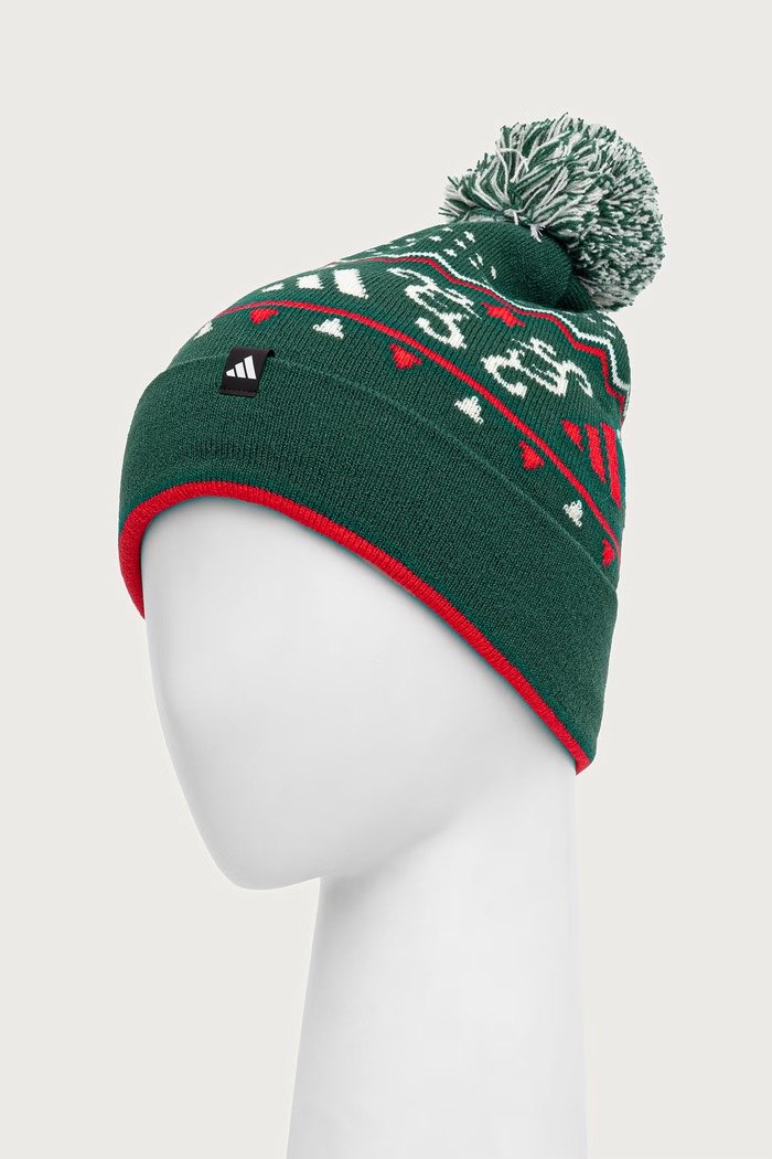 Doplnky adidas Čiapka s brmbolcom XMAS KG7765 zelená