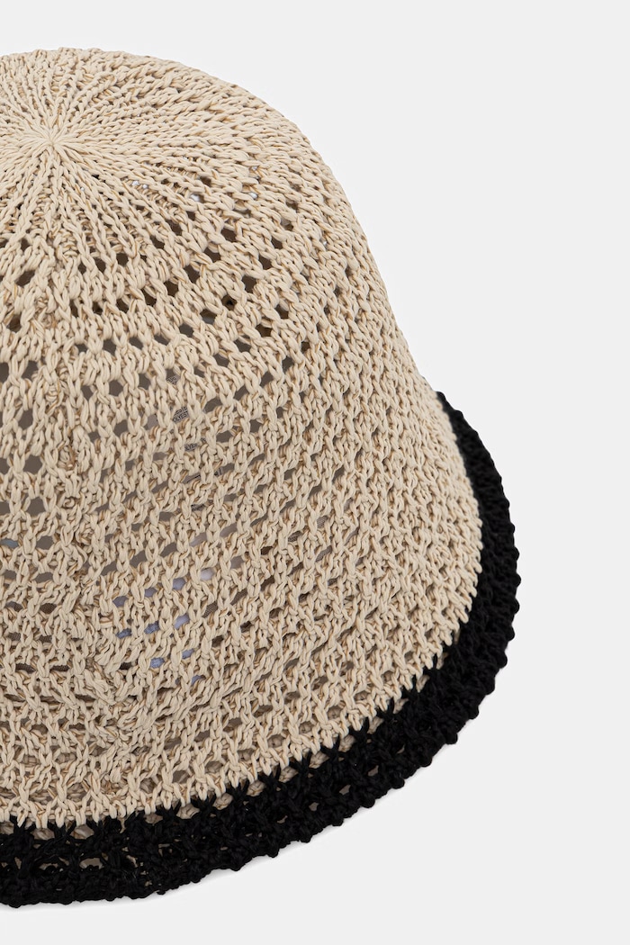 New Era kapelusz bucket pleciony KNITTED BUCKET NYY 60856308 beżowy AW26