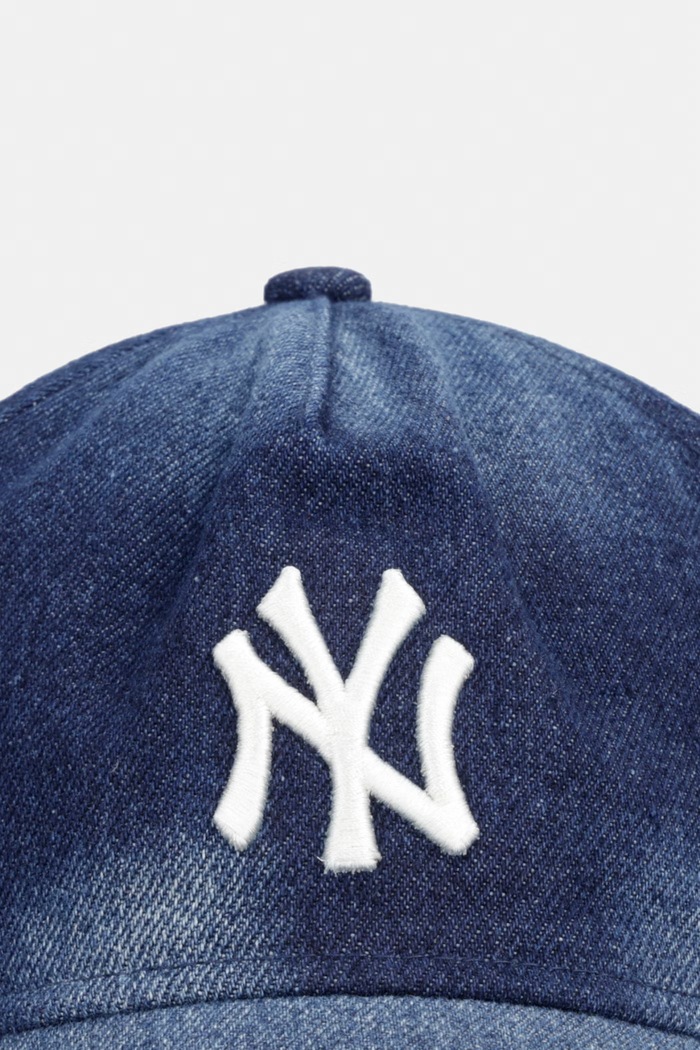 New Era czapka bejsbolówka DENIM 920 AF NYY 60856302 granatowy AW26