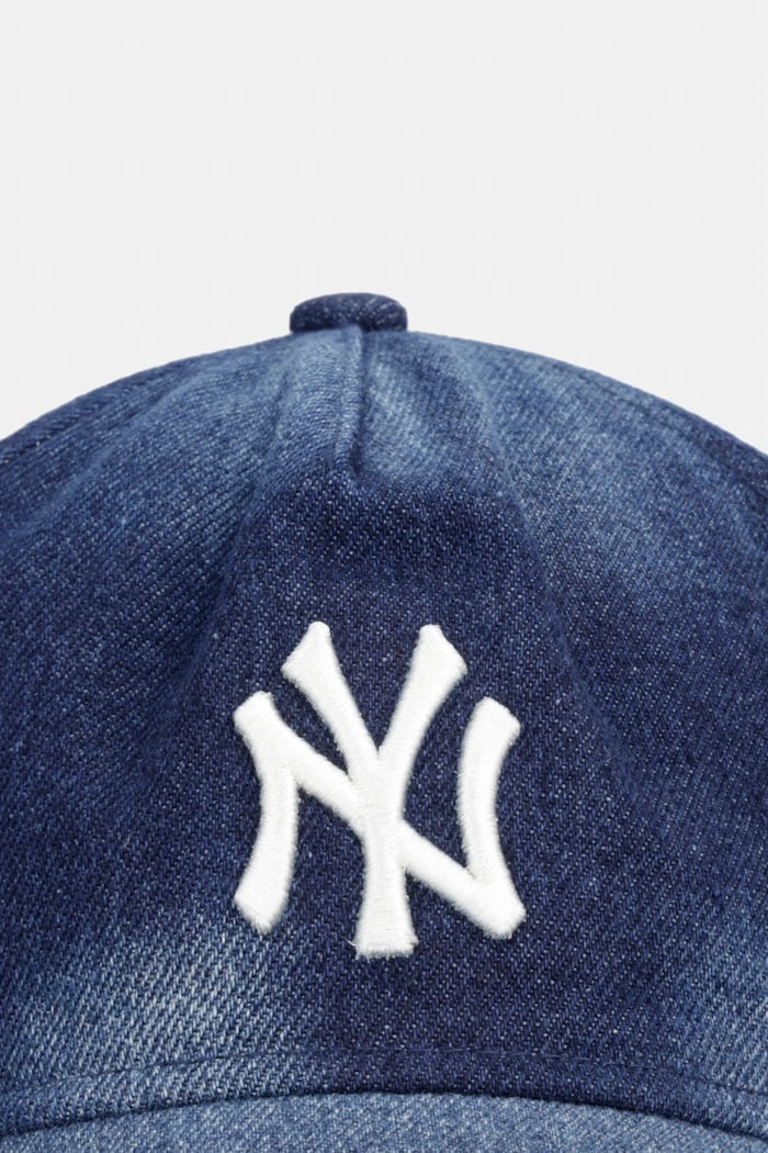 New Era czapka bejsbolówka DENIM 920 AF NYY 60856302 granatowy AW26