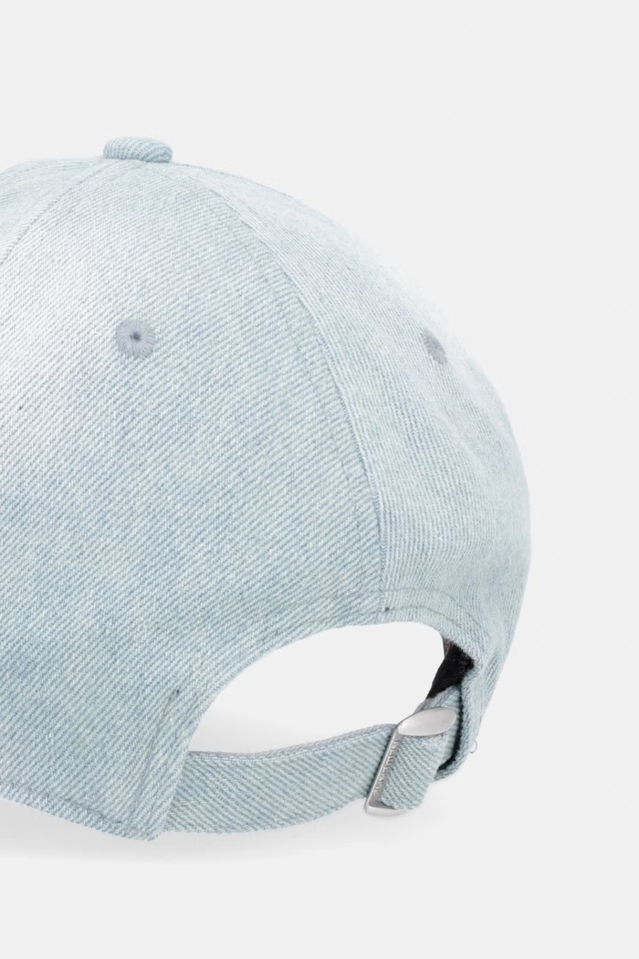 Akcesoria New Era czapka bejsbolówka z bawełną DENIM 920 LA DODGERS 60856319 niebieski