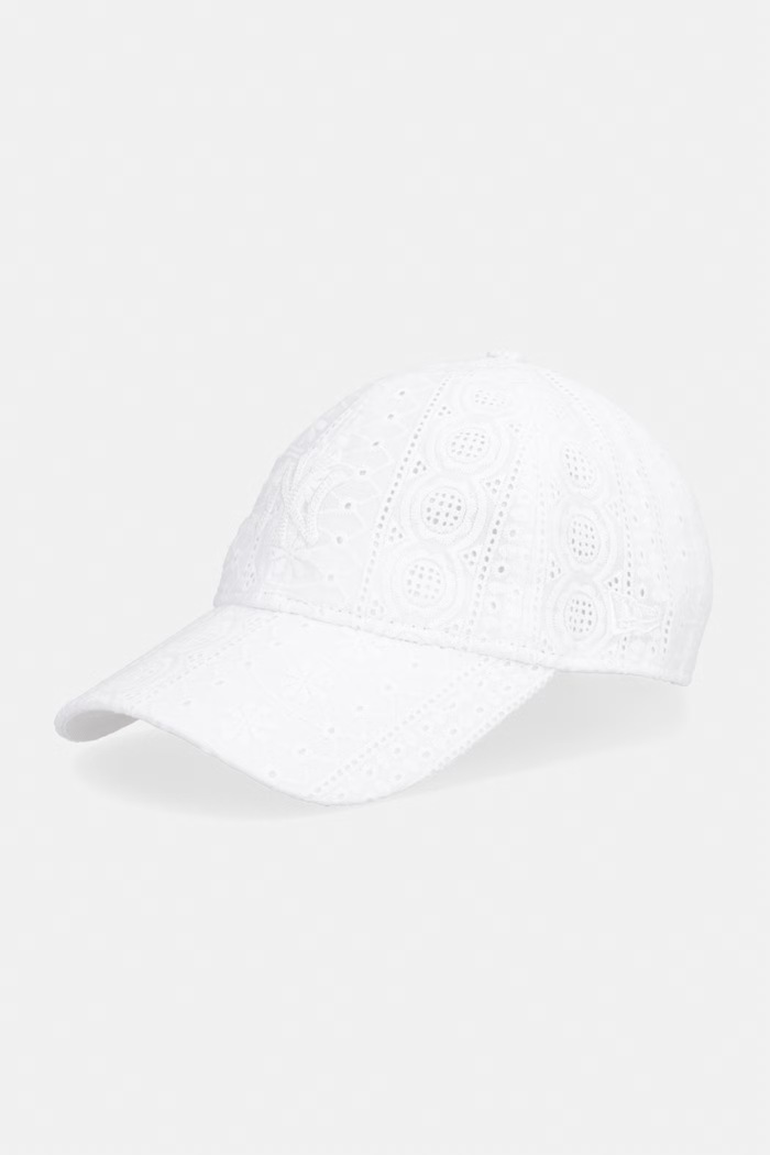 New Era czapka z daszkiem bawełniana BRODERIE 920 NYY biały 60667498