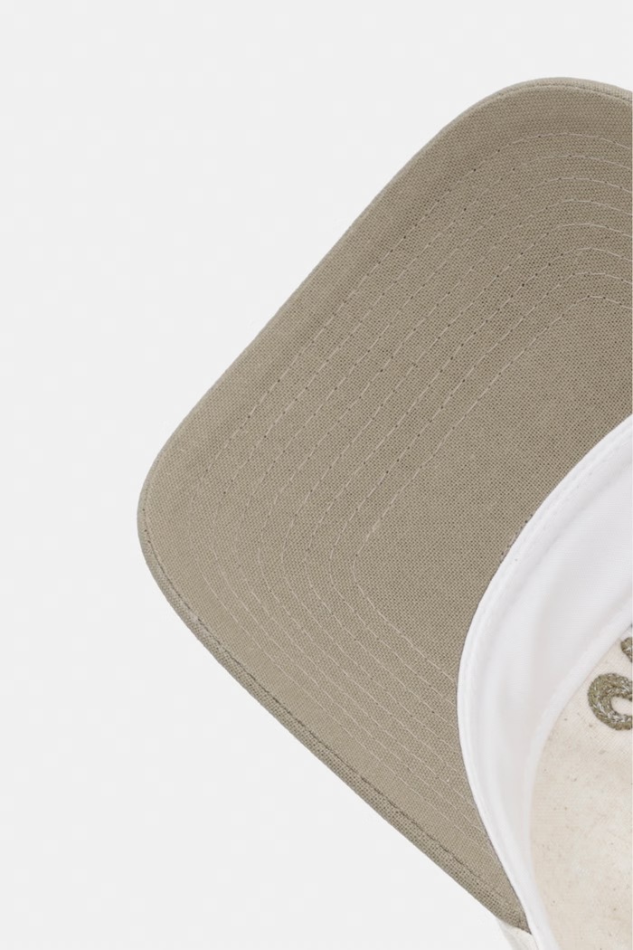 New Era czapka bejsbolówka z dodatkiem lnu NE LINEN 920 beżowy 60856293