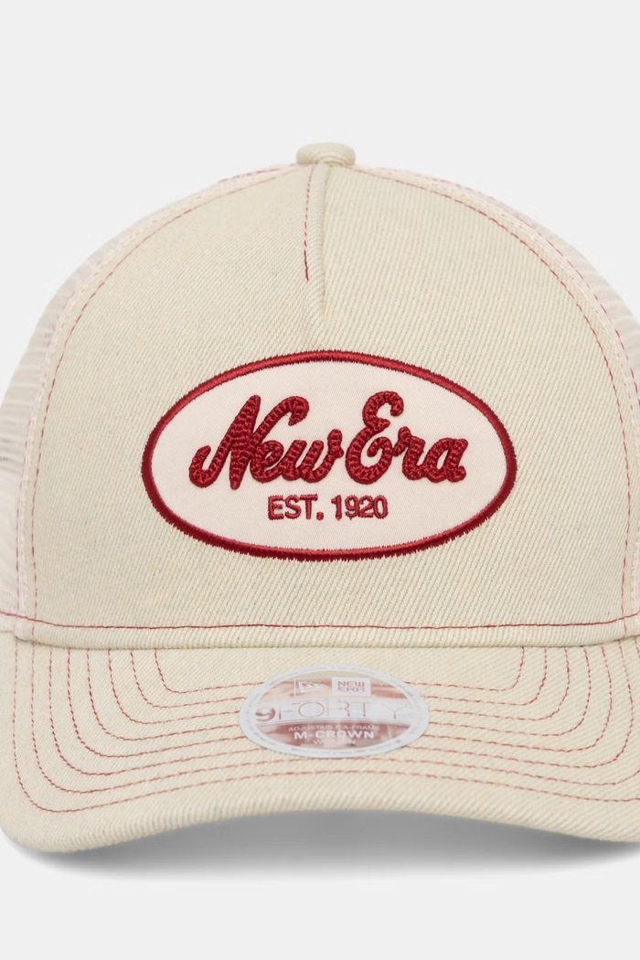 New Era czapka z daszkiem trucker NE 940 MC TRUCKER 60856347 beżowy AW26