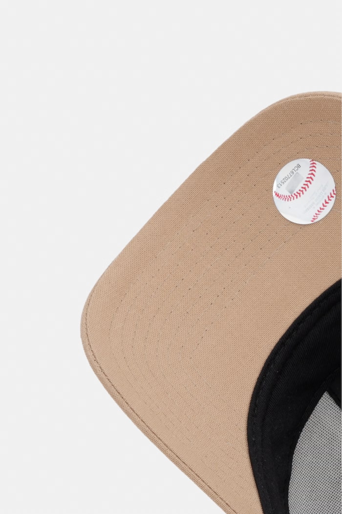 New Era čiapka so šiltom s prímesou ľanu LINEN 940 LA DODGERS hnedá 60856358